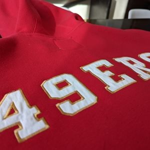 49ers Fleece Zip Up